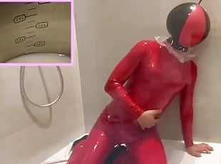 Extrem, Masturbation, Anal, Leksak, Sprut, Fetisch, Latex, Ensam, Mjölk, Maskiner (Mask)