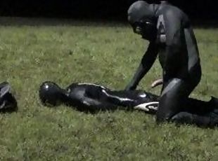 preview of orca dummy attacked by finned frogman