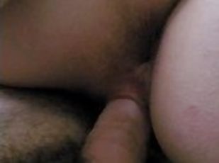 large creampie into shy girl throbbing cock