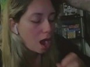 husband sloppy blowjob