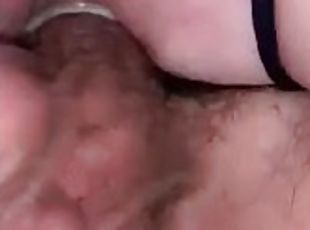 Bbc pounding Hotwife close up