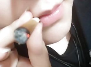 Smoking at my friend's house