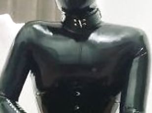 Japansk, Bdsm, Latex, Bondage, Stövlar, Maskiner (Mask), Gummi, Retande