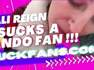 Cali Reign Sucks Off a Random Fan IFUCKFANS DOT COM