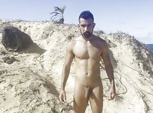 Nudiste, Public, Amateur, Gay, Plage, Fétiche, Solo, Musclé, Bite, Clignotant