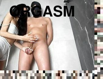 asia, mandi, orgasme, amatir, sayang, cumshot-keluarnya-sperma, remaja, handjob-seks-dengan-tangan-wanita-pada-penis-laki-laki, sperma, mandi-shower