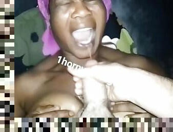 énorme, femme, ejaculation-sur-le-corps, ébène, milf, maison, black, couple, salope, sur-le-visage