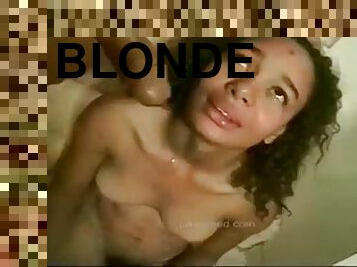 blandade-raser, blond