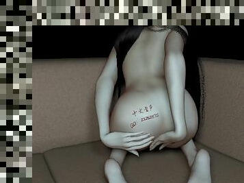 ASMR Chinese voice masturbation recording sensual masturbation of step sister goddess 02