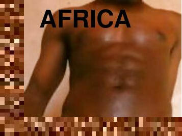 AFRICAN HANDSOME BOY MASTURBATING SOLO