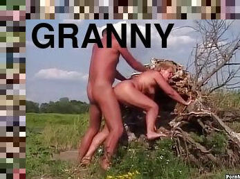 en-plein-air, anal, granny, hardcore, allemand, vintage, pute