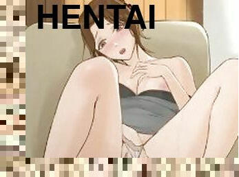 inseland, masturbare-masturbation, mama, excitat, animatie, hentai