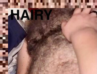 Hairy Daddy Cums Inside Me