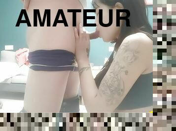 asia, amatir, remaja, gambarvideo-porno-secara-eksplisit-dan-intens, buatan-rumah, deepthroat-penis-masuk-ke-tenggorokan, gila, tato