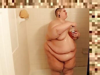 Ssbbw shower