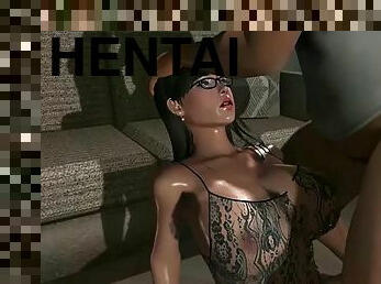 tetas-grandes, esposa, madurita-caliente, japonés, ama-de-casa, hentai