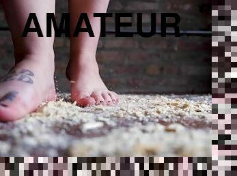 amateur, pieds, point-de-vue, fétiche, humide, géant