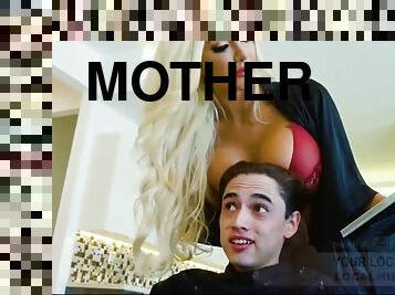 Dirty model mother tries hotel sex with son