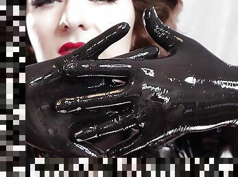 ASMR video: sexy hot medical gloves (Arya Grander)