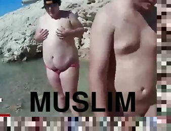 Amira Muslim BBW outdoor xxx video