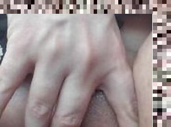 store-pupper, klitoris, ekstrem, brystvorter, offentlig, kone, amatør, ludder, piercet, vagina