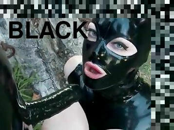 en-plein-air, fellation, black, fétiche, latex