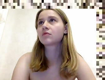 Blonde teen girl nude online webcam