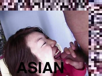 asiatisk, röv, doggy-style, fet, hårig, fitta-pussy, amatör, avsugning, cumshot, hardcore