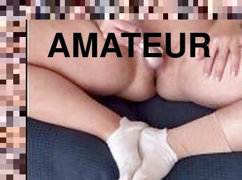 masturbación, coño-pussy, amateur, juguete, pies, perfecto, fetichista, a-solas, morena, tatuaje