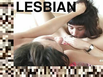 Spick Mischievous Teens Paulita & Cleo Lesbian Hot X