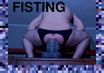 fisting, anal, jouet, hardcore, gay, latina, lingerie, chevauchement, gode, fétiche