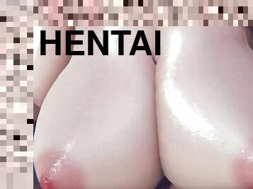 Big tits hentai sex movie with latest 3D/CG graphics