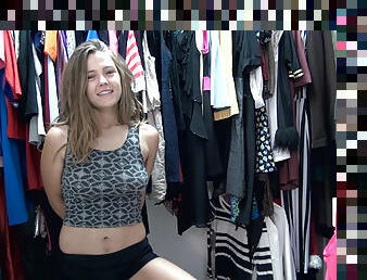 Pixxy introduces herself while in her closet