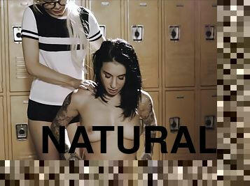 cona-pussy, lésbicas, estrela-porno, colégio, natural, perfurado, anjo, realidade, tatuagem