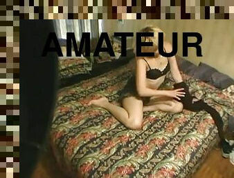 masturbation, amatör, hardcore, kamera, voyeur, kåt, blond, sovrum, hotell