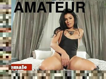 masturbation, amatör, juckande, fetisch, ensam, kuk, små-bröst