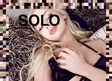 Compilation of sexy blonde solo strippers