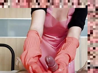 masturbarsi, orgasmi, seghe, masturbazione, donne-vestite-uomini-nudi, arrapate, latex, donne-dominanti, latte, dominazione