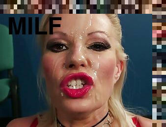 glamour MILF Michelle Thorne X Factor Facial