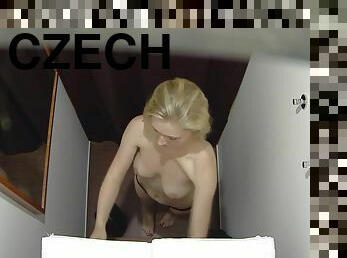 Spy cam in the czech massage salon