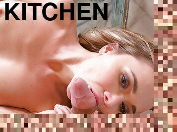 Polina Max Kinky Sodomized In The Kitchen