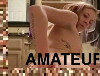 röv, fet, amatör, anal, brudar, leksak, bbw, blond, tight, rumpa-butt