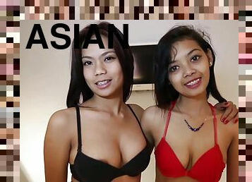 Asian babes are posing naked in the hottest way