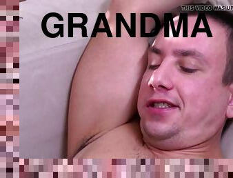 isoäiti, karvainen, vanha, amatööri, isoäiti-granny, nuori-18, vanhempi, pillu, vanha-ja-nuori