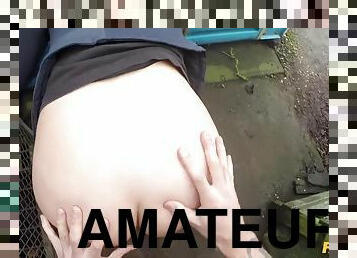 armé, utomhus, amatör, anal, avsugning, fingerknull, bil, polis, snut, uniform