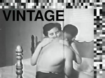 Vintage b&w couples undressing and fucking xlx