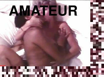 amatör, avsugning, cumshot, blandade-raser, hardcore, vintage, trekant