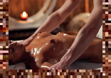 Massage Rooms - Steamy Tight Slick Tanned Body Had Intercourse 1 - Max Dyor