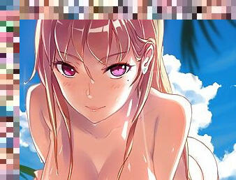 asia, payudara-besar, jepang, jenis-pornografi-animasi, 3d, payudara