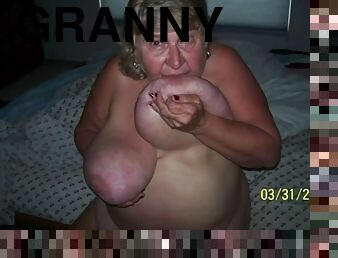 Granny bitch nancy black school for cocksuckers